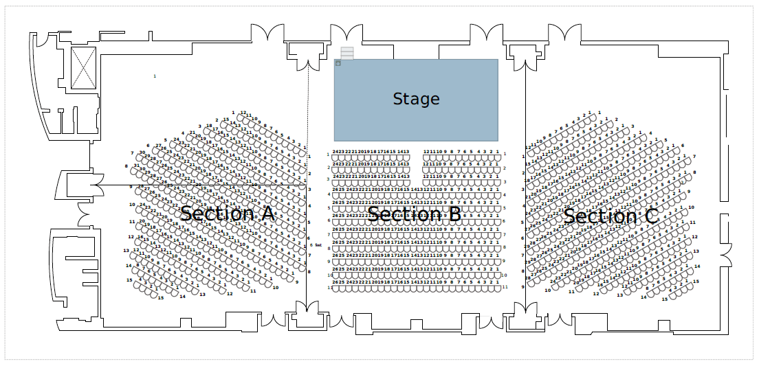 Clearwater River Casino Event Center Seating Chart