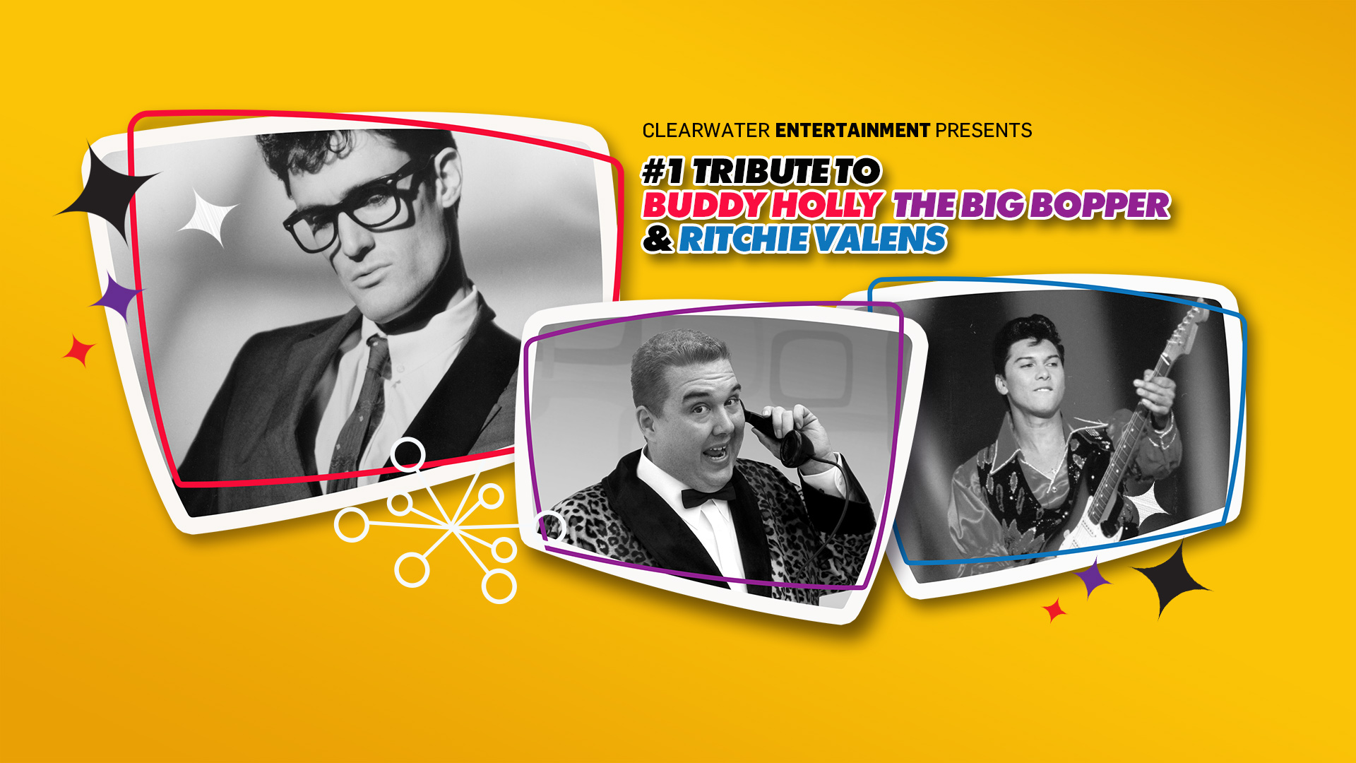 #1 Tribute To Buddy Holly, The Big Bopper & Ritchie Valens - December 8th