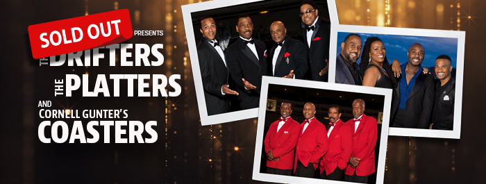 Drifters, Platters, & Cornell Gunter's Coasters - SOLD OUT