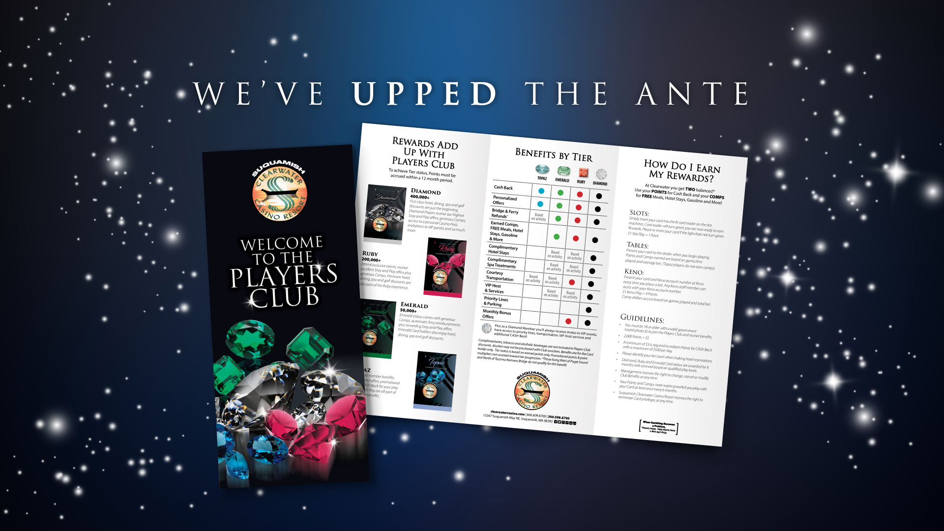 Exciting Changes To Players Club Rewards!