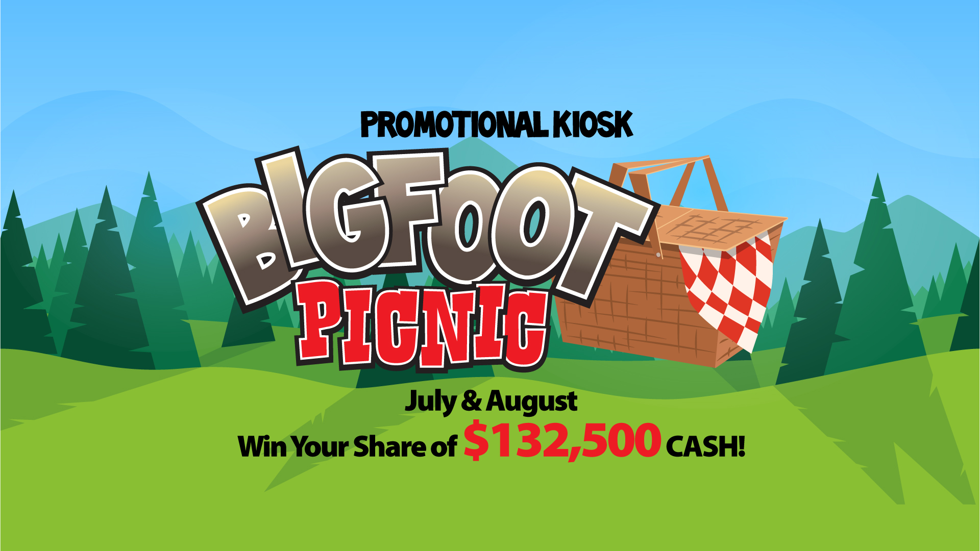 Big Foot Picnic- Kiosk Promotion